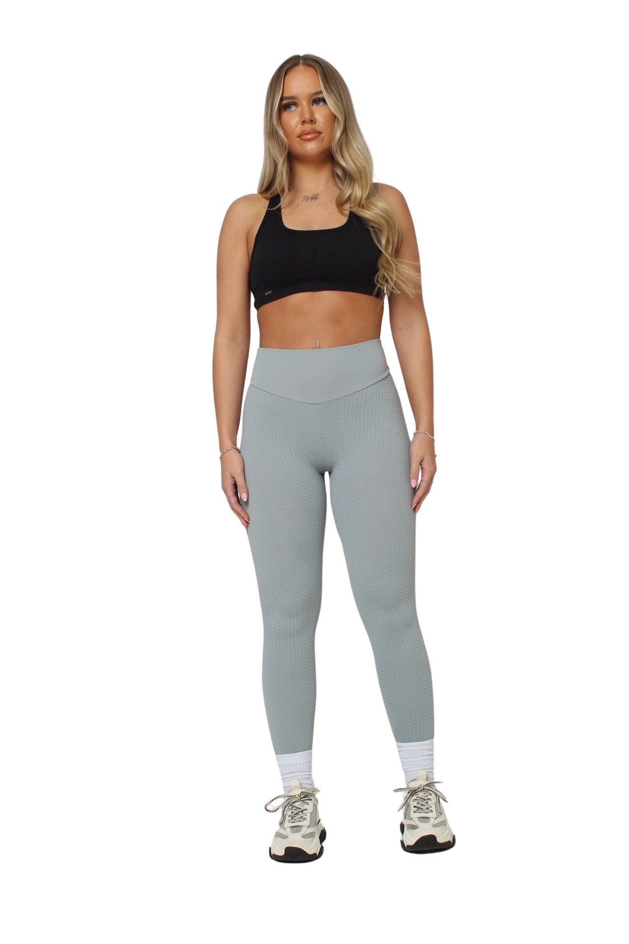 Confetti Collection - Light Pink Ruched Scrunch Bum Gym Leggings